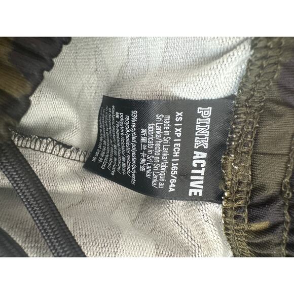 Victoria's Secret Pink Active Skinny Track Pant Color Camo Green Sz XS - Picture 5 of 8